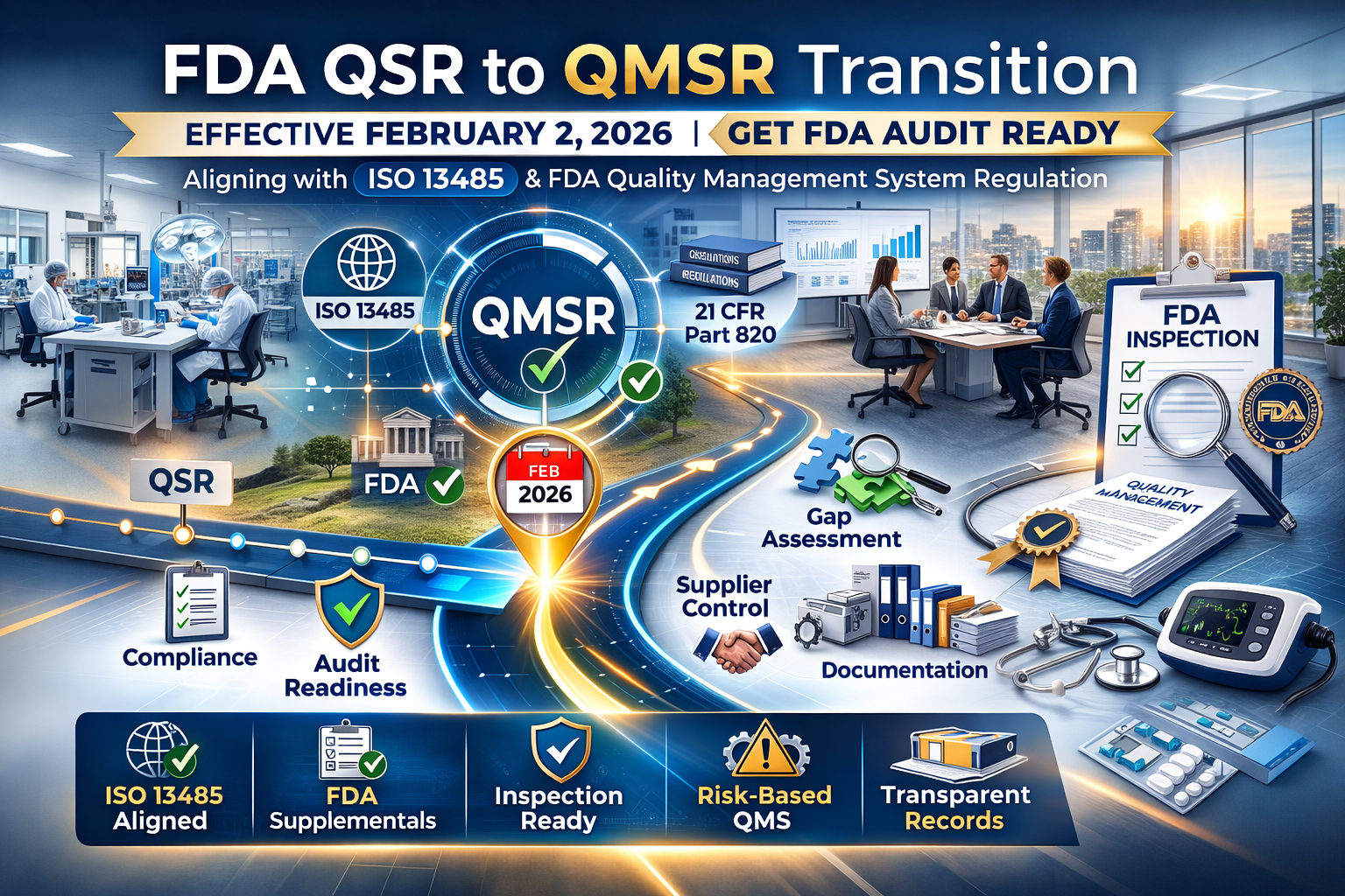 FDA QSR to QMSR Transition Took Effect 02022026 